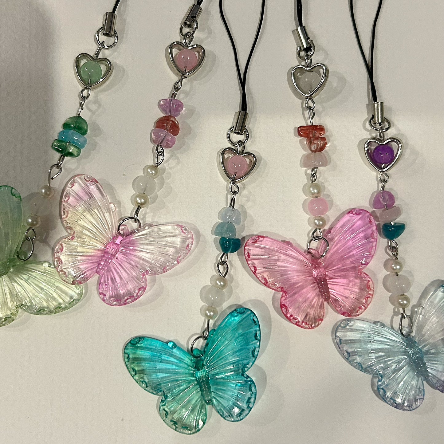 Butterfly phone charms