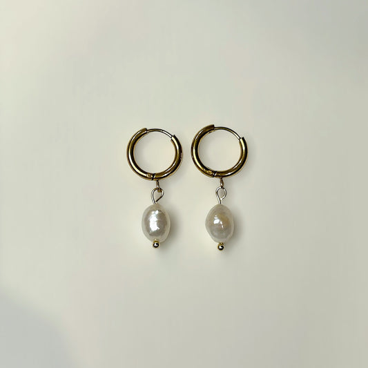 Pearl earrings